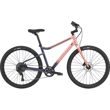 Bicicleta de paseo CANNONDALE TREADWELL 2 DIAMANT Azul/Rosa 2020 0